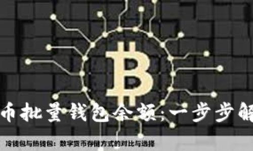 如何查看比特币批量钱包余额：一步步解析与实用技巧