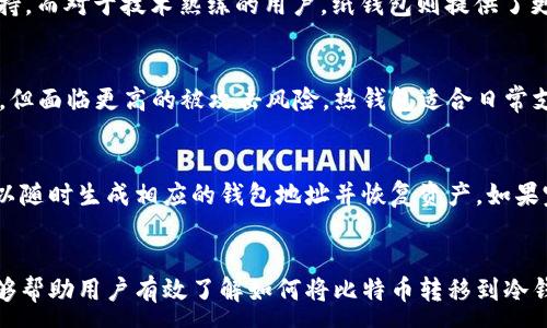 :
  如何安全将比特币存入冷钱包：详细指南和策略 / 

关键词:
 guanjianci 比特币, 冷钱包, 数字货币, 安全存储 /guanjianci 

引言
在数字货币的世界里，比特币作为最著名的加密货币，吸引了越来越多投资者们的关注。然而，就像任何投资一样，安全性是优先考虑的问题。冷钱包通常被认为是存储比特币的最安全方式之一，能够有效保护资金不被在线攻击和黑客入侵。本文将详细探讨如何将比特币存入冷钱包，并提供必要的步骤和注意事项，确保你的资产得到安全存储。

什么是冷钱包？
冷钱包是一种不与互联网直接连接的加密货币存储方式。与热钱包（通常是在线钱包或应用程序）相比，冷钱包提供了更高的安全性，因为它们在物理上隔离，与网络环境绝缘。这种钱包通常以硬件设备或纸质记录的形式存在，用户在将比特币转移到冷钱包时，资源是离线的，降低了潜在的黑客攻击风险。

为什么选择冷钱包？
选择冷钱包的主要原因包括安全性、控制权和长期储存的便利性。冷钱包的安全性来自于它不连接到互联网，黑客难以入侵。另外，由于比特币不受任何中央机构的监管，冷钱包让用户能够完全控制自己的资产，不会因为交易所倒闭或其他问题而失去资金。此外，长期存储比特币时，冷钱包也是一个理想的选择，因为它能有效防范市场波动带来的风险。

如何将比特币放入冷钱包
将比特币转入冷钱包的步骤如下：
ol
listrong选择冷钱包类型/strongbr选择适合自己的冷钱包类型。硬件钱包（如Trezor、Ledger等）提供用户友好的界面和多种加密货币支持。纸钱包则需要自己生成密钥，适合技术用户。选择时需考虑便携性、兼容性及价格等因素。/li

listrong生成钱包/strongbr如果选择使用硬件钱包，按照制造商的说明进行设置。这通常包括下载相关软件并跟随指引创建钱包地址和备份密钥。如果使用纸钱包，可以利用在线生成工具（确保在安全的、离线的环境下生成）创建地址和密钥。/li

listrong获取比特币地址/strongbr无论是硬件钱包还是纸钱包，你会获得一个比特币接收地址。这个地址是转账比特币的目的地，确保在转账之前正确记录并验证它。记住，发送时只能发送到自己的地址，以避免资金丢失。/li

listrong在交易所出售比特币/strongbr如果你在交易所持有比特币，登录你的账户并找到“提款”或“发送”选项。选择要提取的比特币数量，输入对应的冷钱包地址，并确认所有信息是准确无误的。/li

listrong确认交易/strongbr确认后，交易将被处理。根据区块链的确认速度，转账过程可能需要几分钟到几个小时。可以在区块链浏览器中追踪交易状态，确保比特币转账成功。/li
/ol

转账后的注意事项
在比特币成功转移到冷钱包之后，有几个重要的注意事项：
ul
listrong备份私钥/strongbr无论是硬件还是纸钱包，备份私钥是至关重要的。确保在一个安全的地方保管副本，避免丢失或损坏。/li

listrong小心保管冷钱包/strongbr物理钱包形态的冷钱包需要避免丢失，确保将其存放在安全和防火的地方。对于硬件钱包，应考虑使用保险箱。/li

listrong定期检查余额/strongbr虽然冷钱包不需要频繁登录检查，但定期确认存储余额的准确性有助于确保资金安全。/li

listrong了解解锁流程/strongbr为将比特币从冷钱包转出至热钱包或交易所做好准备，了解解锁过程。因为只要涉及到操作，恢复钱包的步骤一定要熟悉，包括使用工具或恢复词等。/li
/ul

常见问题
1. 冷钱包安全吗？
冷钱包因其与互联网的物理隔离，提供了较高的安全性。然而，用户的操作和管理也同样重要。能够有效管理私钥和备份是确保安全的关键。虽然冷钱包不容易受到黑客攻击，但如果私钥被恶意获取或冷钱包丢失，资产则可能面临风险。因此，遵循最佳安全实践是使用冷钱包的前提。

2. 如何选择适合的冷钱包？
选择冷钱包时考虑的因素主要包括安全性、易用性和兼容性。对于初学者，硬件钱包可能更容易操作，因为他们通常提供用户友好的界面和**多种货币支持。而对于技术熟练的用户，纸钱包则提供了更多的控制权。还需要查看该钱包是否支持你想保存的特定货币，以及社区的评价和支持服务。

3. 冷钱包和热钱包的区别是什么？
冷钱包和热钱包的区别主要在于连接性和安全性。冷钱包不连接网络，适合长期存储而提供更高的安全。而热钱包常连接于互联网，使得访问和交易便捷，但面临更高的被攻击风险。热钱包适合日常支付和小额交易，而冷钱包适合长期投资和资产保护。

4. 如果我失去了冷钱包，我该怎么办？
如果丢失了冷钱包，首先需要查看是否有备份私钥。在大多数情况下，冷钱包的安全性在于用户持有的私钥。如果私钥有备份，并且处于安全位置，用户可以随时生成相应的钱包地址并恢复资产。如果完全没有备份，资产将无法恢复，因此在选择冷钱包时，确保安全存储私钥是至关重要的。

结论
将比特币存入冷钱包是确保资产安全的有效策略。在选择钱包、执行操作和管理密钥时，用户都必须保持谨慎，以最大限度地降低风险。希望通过本文，能够帮助用户有效了解如何将比特币转移到冷钱包，并采取必要防护措施，确保数字资产的安全与完整。